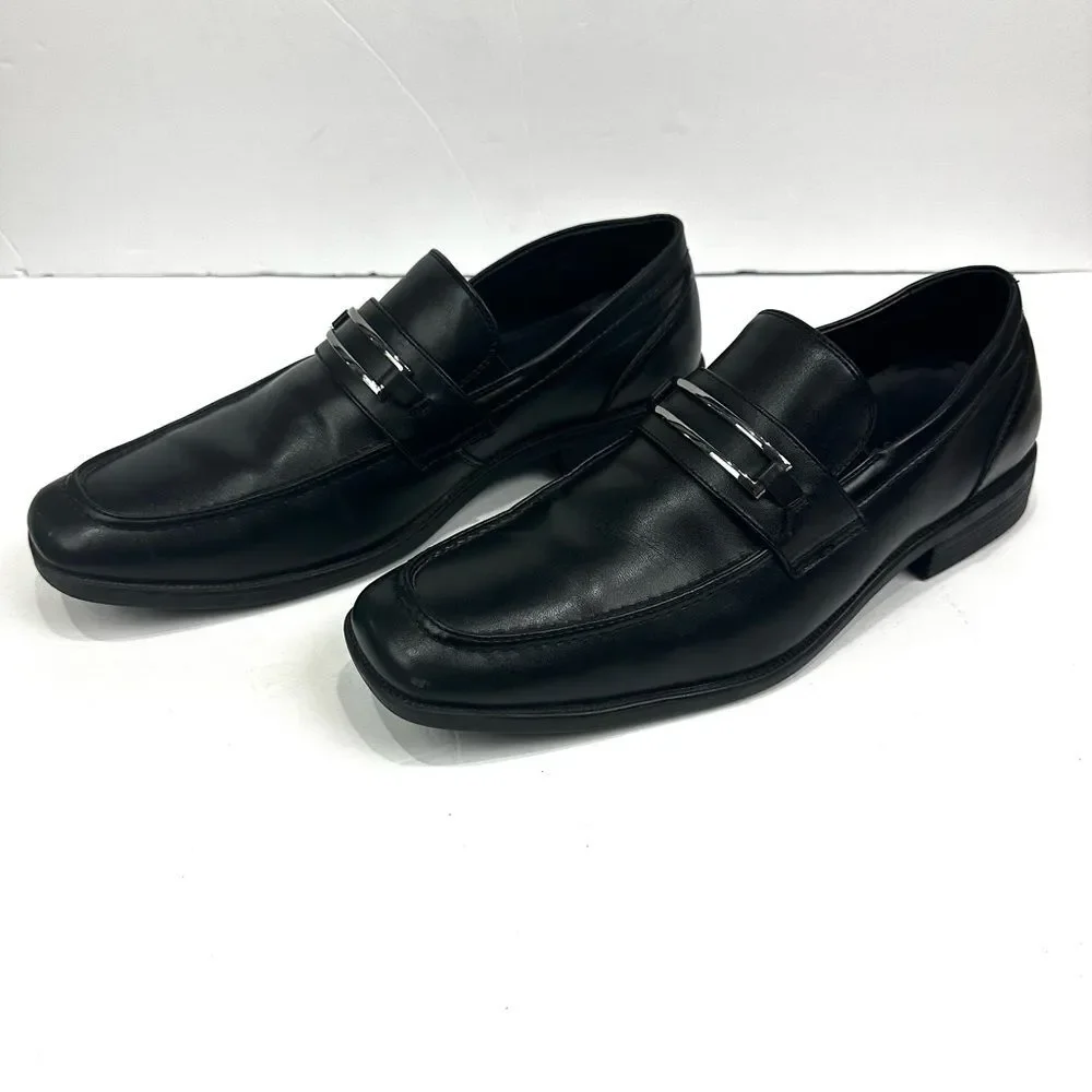 Perry Ellis Portfolio Russel Black Dress Shoe Men's Sz 11.5 Style PEFST14156A-2